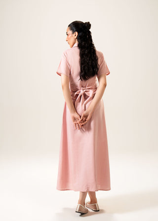 Linen Blend Dress with Panels – WS25-219 for Women – In-Transit Collection | KOA | Shop Online