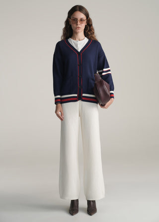 Varsity Styled Cardigan
