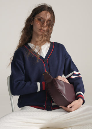 Varsity Styled Cardigan