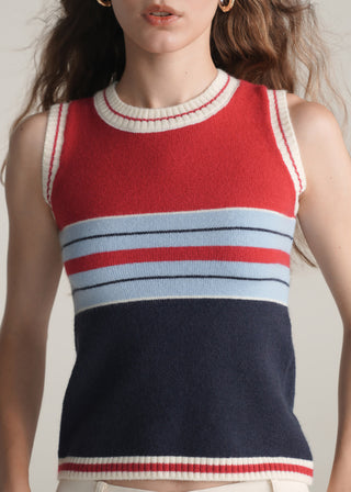 Striped Sweater Vest