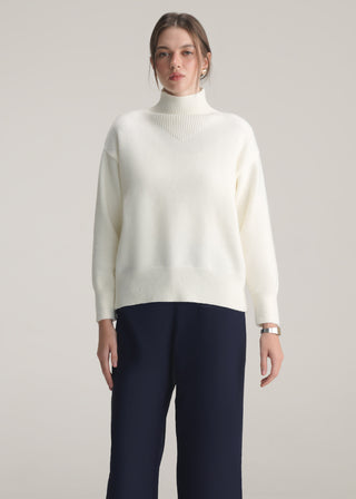 High Neck Oversized Sweater