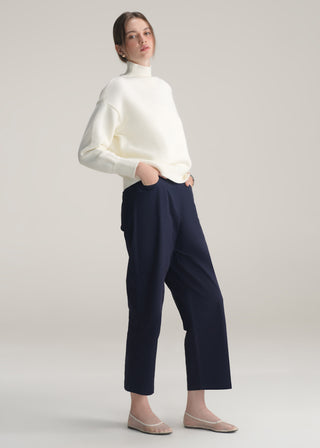 High Neck Oversized Sweater