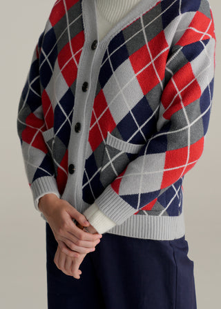 Argyle Cardigan