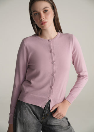 Regular Fit Basic Cardigan