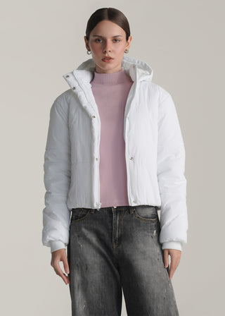 Puffer Jacket with Hood