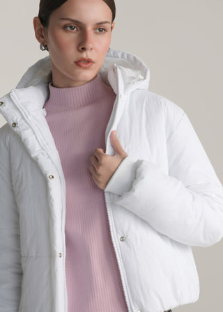 Puffer Jacket with Hood