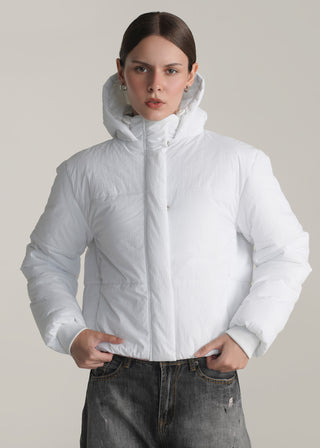 Puffer Jacket with Hood