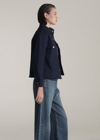 Jacket with Metallic Buttons