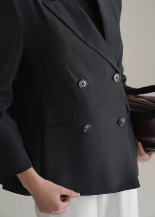 Oversized Double Breasted Blazer