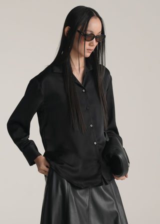 Textured Button Down Shirt