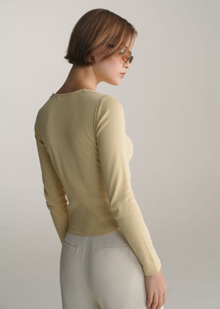 Sweetheart Neckline Slim Fit Top