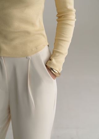 Sweetheart Neckline Slim Fit Top