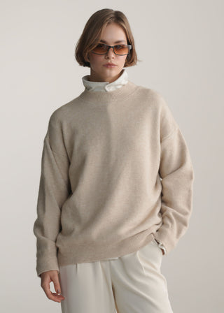 Relaxed Fit Knit Sweater