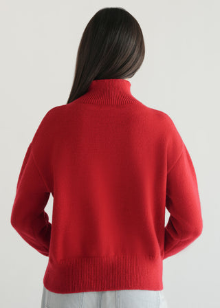 High Neck Oversized Sweater