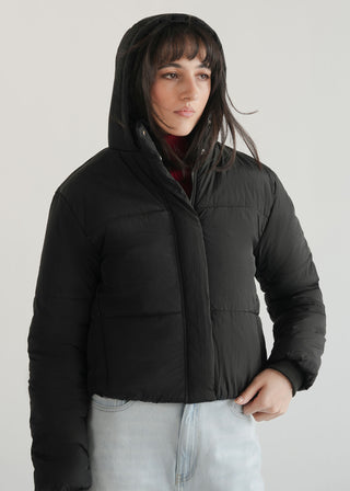 Puffer Jacket with Hood