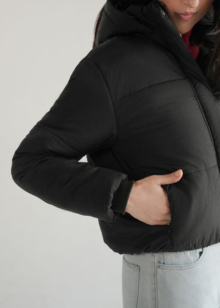 Puffer Jacket with Hood