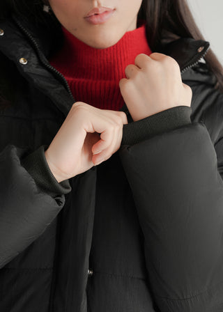 Puffer Jacket with Hood