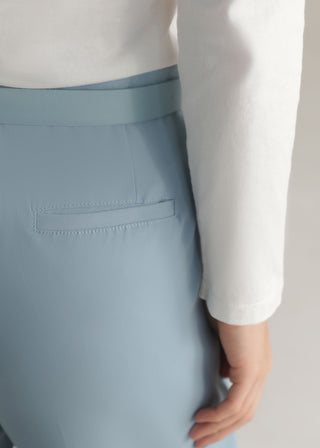 Straight Leg Tailored Pants with Belt