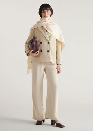 Wide Leg Tailored Pants