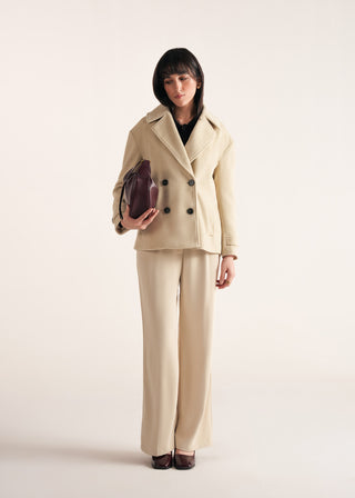 Double Breasted Short Coat