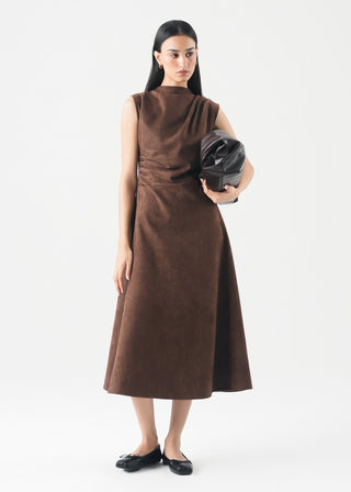 Pleated Long Dress - WS26-448