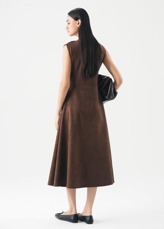 Pleated Long Dress - WS26-448