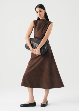 Pleated Long Dress - WS26-448