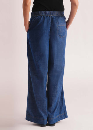 Denim Wide Legged Trouser- WS26-183