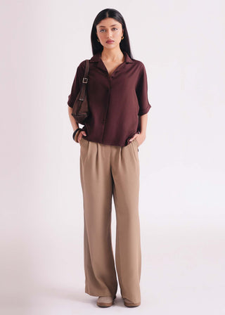 Notch Collar Shirt- WS26-237