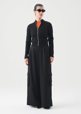Mock Neck Slim Fit Top - WS26-499