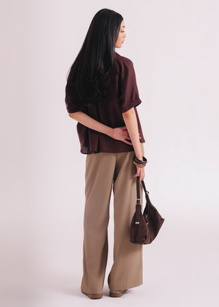 Tailored Pants with Tab Details- WS26-244