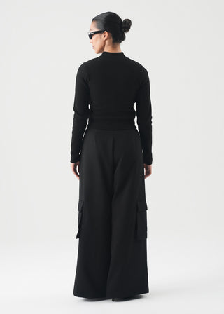 Mock Neck Slim Fit Top - WS26-499