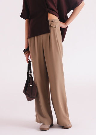 Tailored Pants with Tab Details- WS26-244