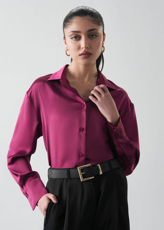 Satin Shirt- WS26-113
