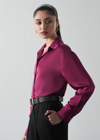 Satin Shirt- WS26-113