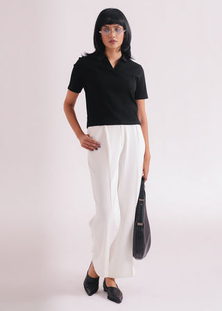 Tailored Pants with Side Belt- WS26-247