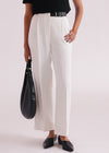 Tailored Pants with Side Belt- WS26-247