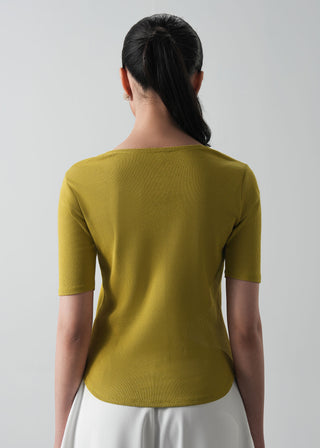 Sweetheart Neckline Slim Fit Top- WS26-123