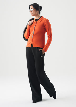 Button Down Knit Top - WS26-526