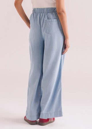 Denim Wide Legged Trouser- WS26-184