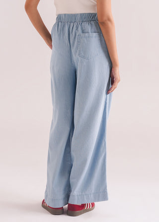 Denim Wide Legged Trouser- WS26-184