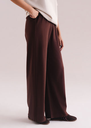Wide Leg Knit Trouser- WS26-242