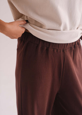 Wide Leg Knit Trouser- WS26-242