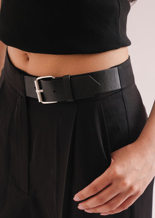 Tailored Pants with Side Belt- WS26-246