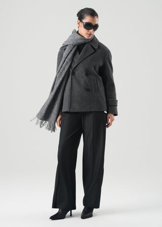 Double Breasted Short Coat -WS26-541