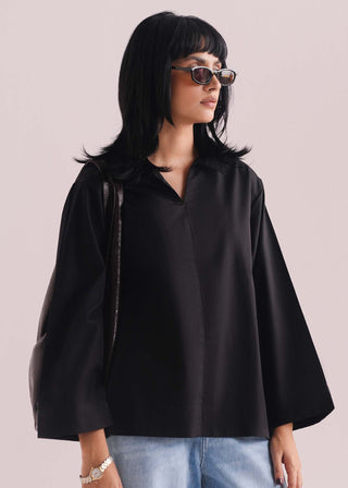 Open V-Collar Shirt - WS26-249