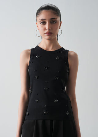 Embellished Tank Top- WS26-108