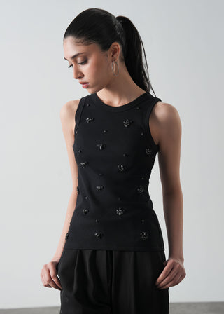 Embellished Tank Top- WS26-108
