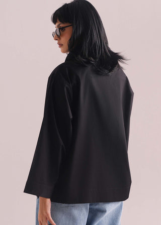Open V-Collar Shirt - WS26-249