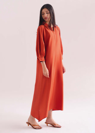Flared Long Dress- WS26-215